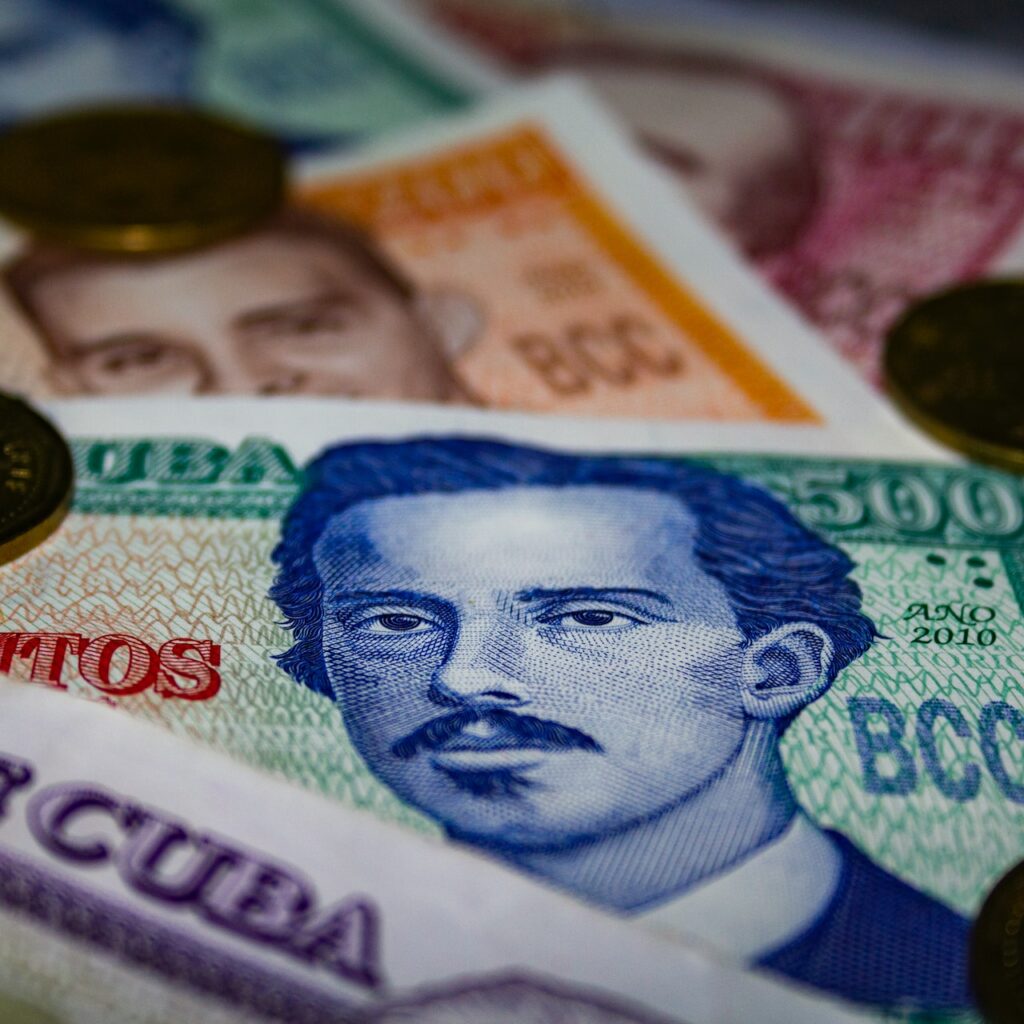 Imagen del peso oficial de Cuba