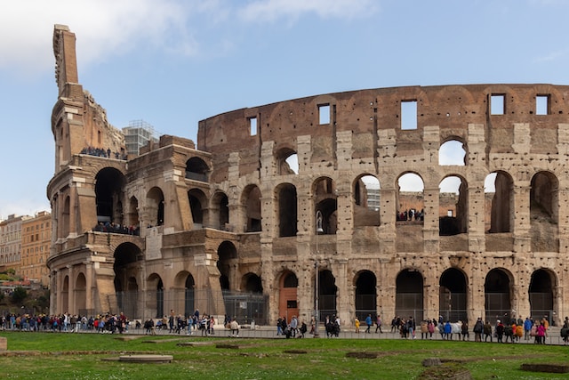 Coliseo Romano en Italia